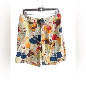Patagonia 32 men’s Floral Print Board Shorts